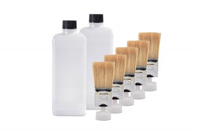Ampacoll LiquiSeal Applicator 1 Pinselflasche leer/2 Pinsel