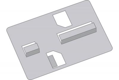Krono Swissclic Panel Zubehör Clip A+ 205 schwarz (60/Pak)