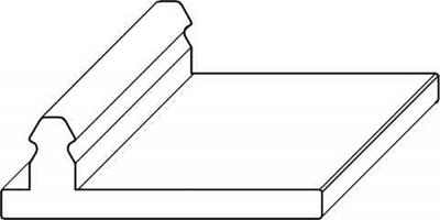 Krono Swissclic Panel Zubehör End profile Alu 25220 (6/Pak)