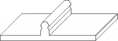 Krono Swissclic Panel Zubehör Dilatation Profil silber (6St) (paketweise)