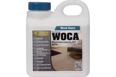 Woca Pflegeöl weiss Erstpflege geölter Böden, Gebinde à 1 Liter
