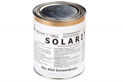 Solarit Kantenschutzlack braun Dose a 1,400 kg