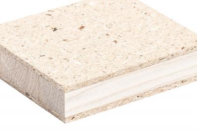Tispan Tischlerplatte 3-fach Bau/Block mit Span-Deck