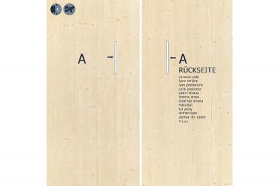 Massivholz-Bauplatten 1-Schicht Fichte/Tanne A, Lamellen-verleimt (20/Pal.)