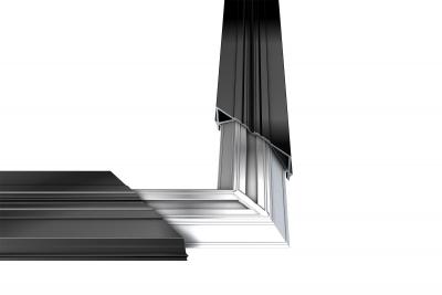 Eckverbinder Big-/Twixt-Isostep inkl. Schrauben