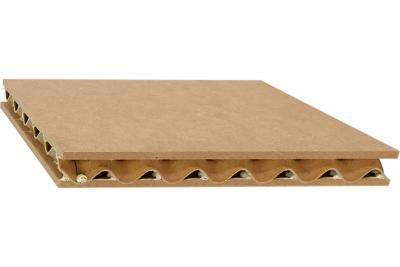 Lisocore Leichtbauplatte mit MDF-Deck 8mm roh geschliffen E05 (25/Pal.)
