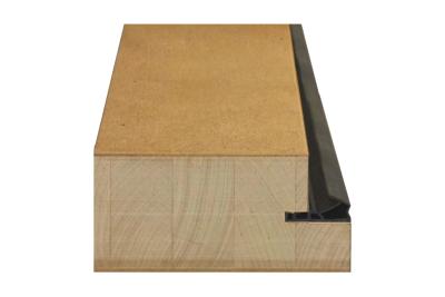 JW Blendrahmen unverleimt Birke HDF kgz roh zum Streichen EI30 50/90mm in Karton RL 200 x 80,2cm - Band links