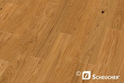 Scheucher Parkett Multiflor 2400.11 Eiche astig 2-Schicht 1-Stab gebürstet geölt Akzent Paket a 3,197 m2 (40/Pal.)