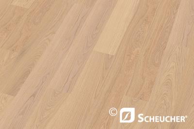 Scheucher Parkett Multiflor 2400.11 Eiche natur 2-Schicht 1-Stab gebürstet geölt Bianca Paket a 3,197 m2 (40/Pal.)