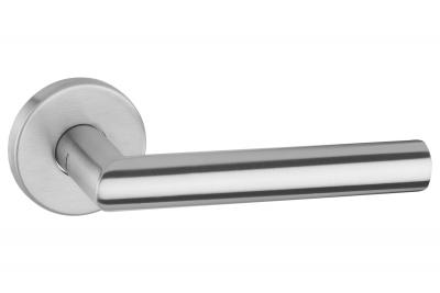 Glutz Drückerpaar Edelstahl matt Topaz Set à 2 Gehrungsdrücker