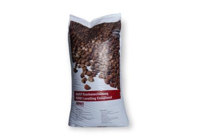 Norit Trockenschüttung Blähton gebrochen Schütthöhe 10-100 mm Sack à 50 Liter (36/Pal.)