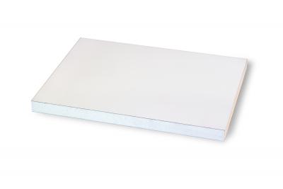 Norit Möbelbauplatte weiss belegt beidseitig 0.6mm K101 PE (25/Pal.)