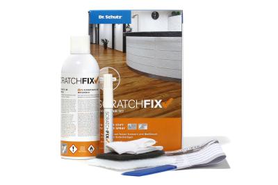 Dr. Schutz Reparatur Set für Linoleum, PVC, LVT und Parkett Klarlack-Spray 150ml