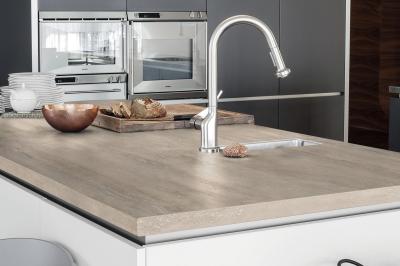 Kaindl Worktops Arbeitsplatten mit Postforming-Kante K2756 CN Travertin Alcamo