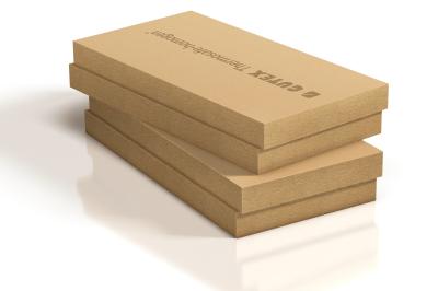 Gutex Thermosafe homogen W/(mK) 0,037 Rohdichte 110kg/m3 Stufenfalz Deckmass 1285x585mm (Pal.weise) (32/Pal.)