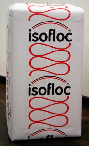 Isofloc LM Zellulosedämmung Säcke à 12.5 kg (21/Pal.)