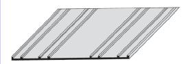 Gummifugenband schwarz (Fassade) 60 mm Rolle a 50 m1