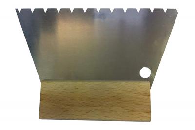 Zahnspachtel 18 cm für Parkett B11 (10/Pal.)