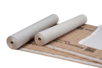Ampatex LDA 0.02 plus, 1.5m breit Sanierungsdampfbremse mit beidseitig integrierten Tapes (24/Pal.)