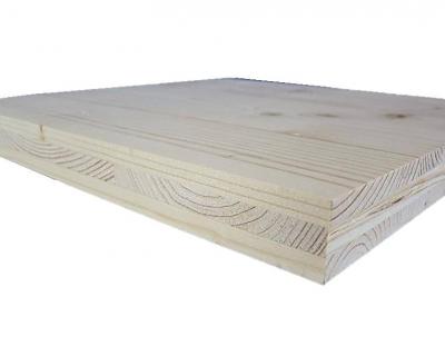 Massiv-Konstruktionsplatten 3-Schicht Fichte/Tanne B/C, 9/9/9mm (20/Pal.)